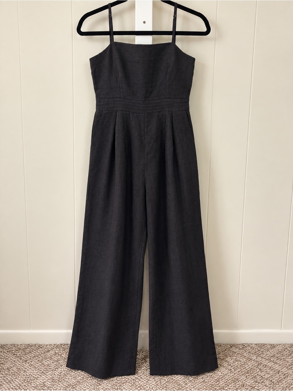 J. Crew Wide Leg Linen Jumpsuit